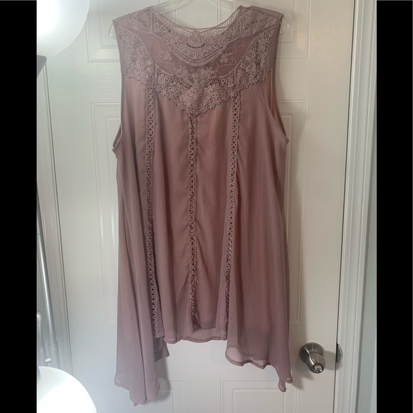 ❤️This Absolutely Beautiful Dusty Rose Dress Is The Epitome Of Boho Chic.❤️ - Picture 6 of 10
